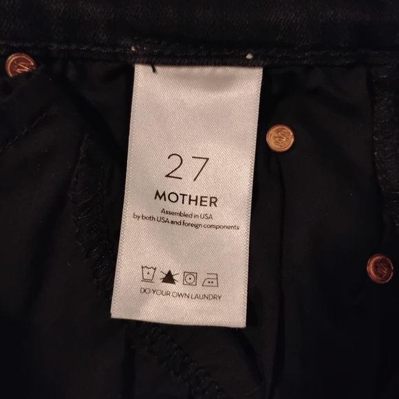 MOTHER The Runaway in Not Guilty, Raw Hem 26” Inseam | Sz 27 - Picture 4 of 13